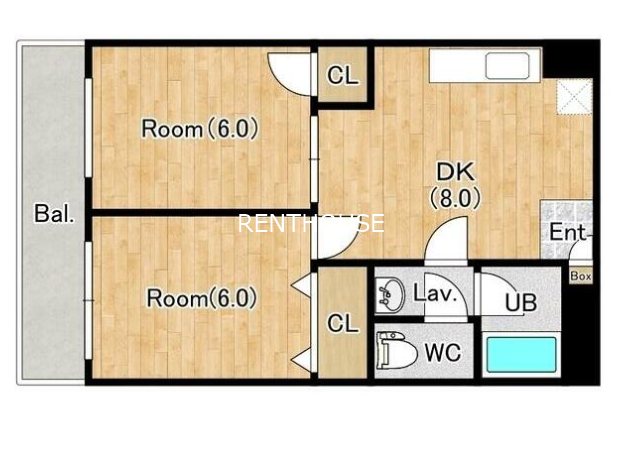 ジーライズ調布国領町 間取り