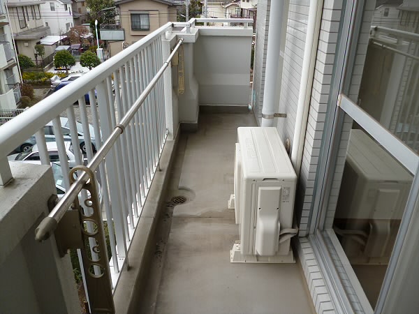 パルファンヴェール  ベランダ