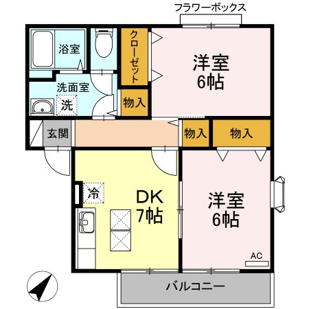 ガーデンヒル  間取り