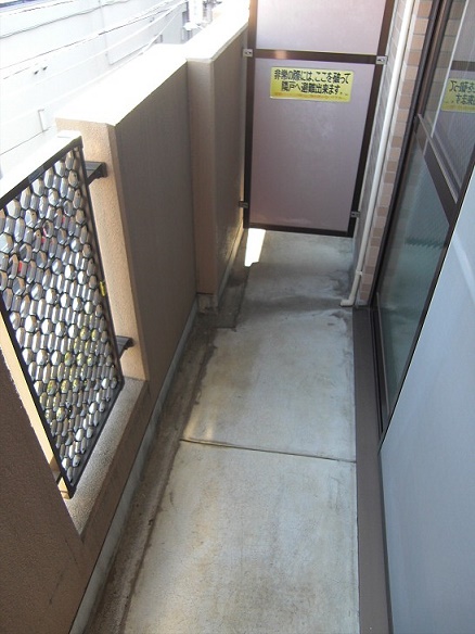 メゾンシェ―ヌ  ベランダ