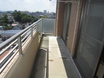 サン・クレスト  ベランダ