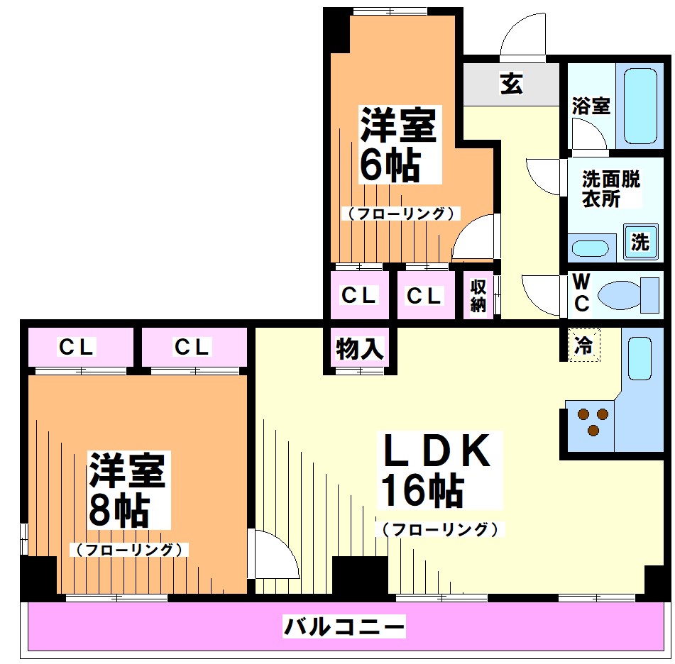 第一飛翔ビル  間取り