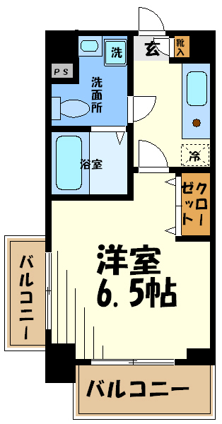 レスポワール多摩川  間取り