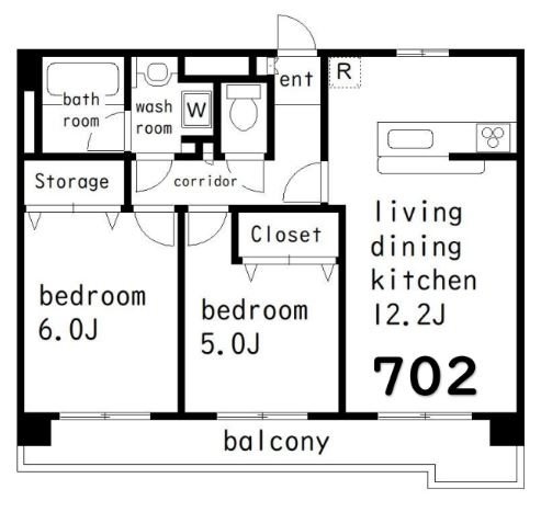 アヴニール小澤　弊社管理物件 間取り