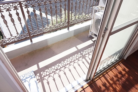 芦川マンション ベランダ