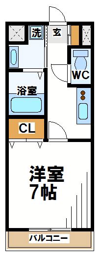 キングスコート  間取り