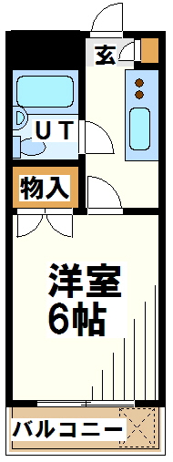 アメニティヒロ  間取り