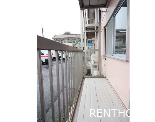 アズミハイツ  ベランダ