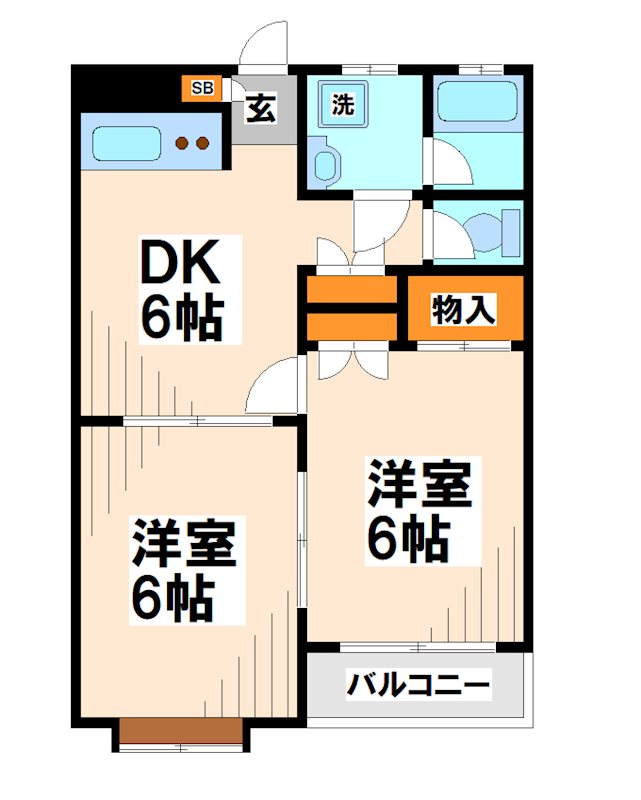 エクセル宮の上  間取り