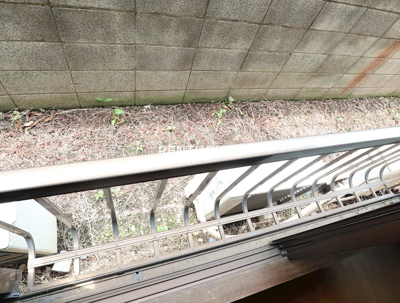 青雲荘   ベランダ