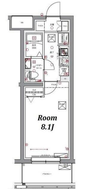 ＡＺＥＳＴ調布    間取り