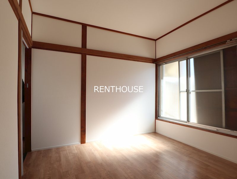 染地貸家 ベッドルーム