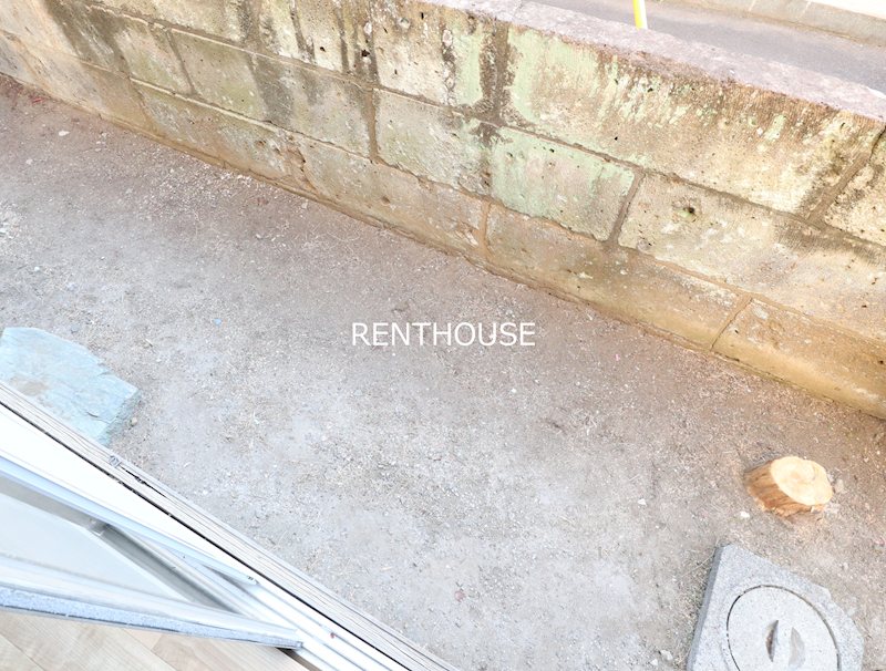 染地貸家 ベランダ