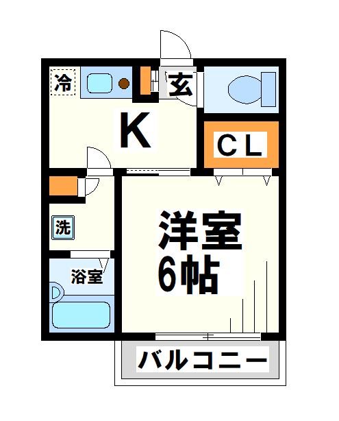 エスポワール   間取り