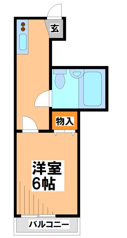 飛田給ハイム 間取り