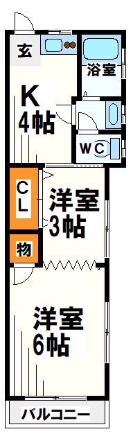 コーポつかさ 間取り