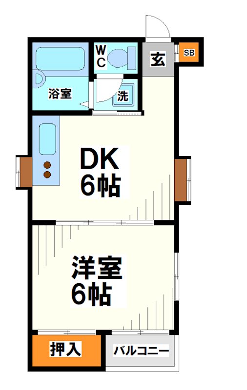 清涼館   間取り