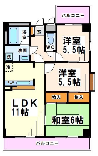 パークアベニュー 間取り