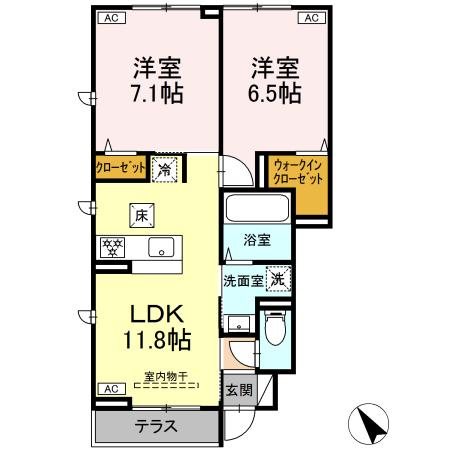 ソレイユ・ルヴァン  間取り