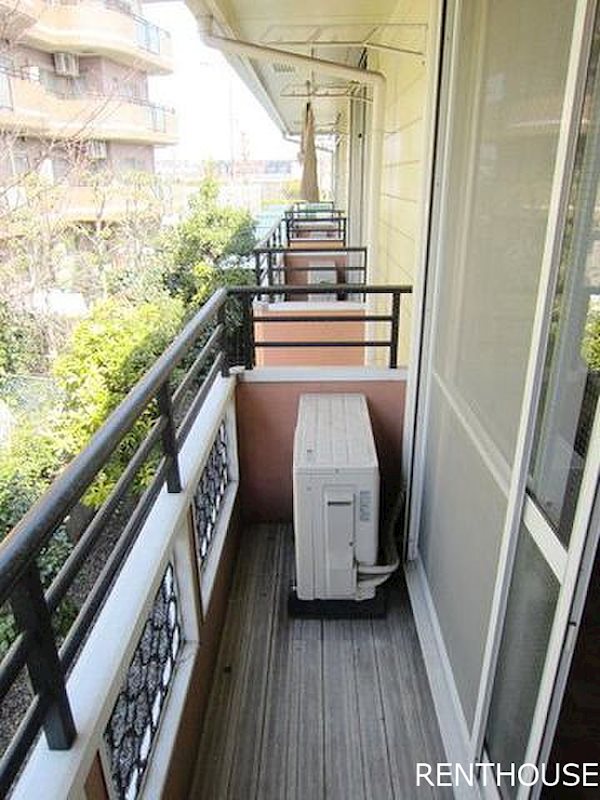 カサアレグレ   ベランダ