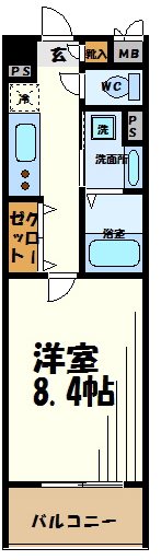 クレストI     間取り