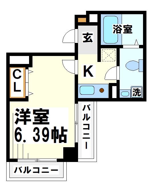 レスポワール多摩川  間取り