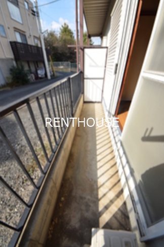 清水第二コーポ ベランダ