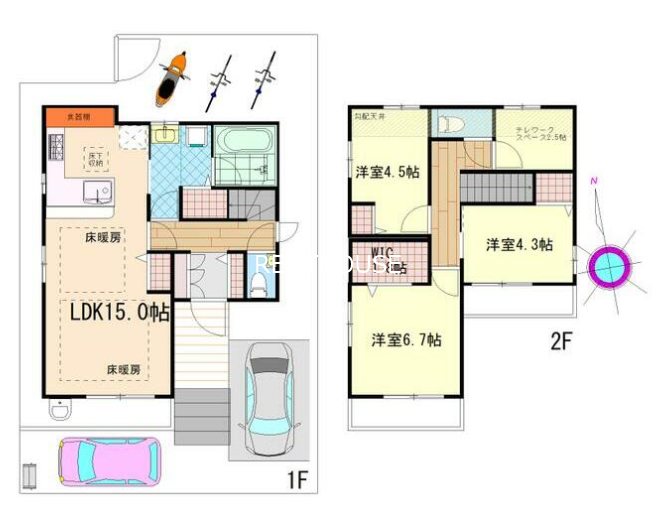 武蔵野台戸建 間取り
