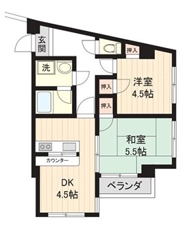ブライトヒルズ調布  間取り
