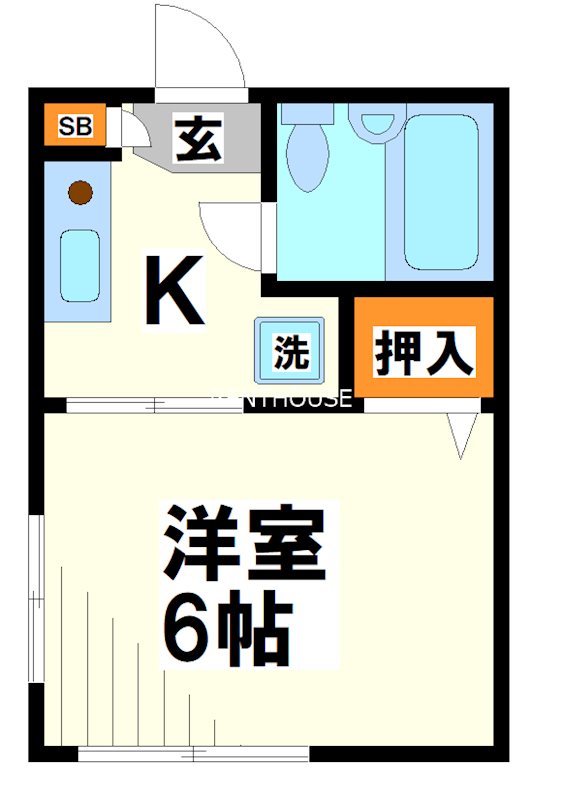 パル調布【電気通信大学受験生事前予約可能物件】  間取り