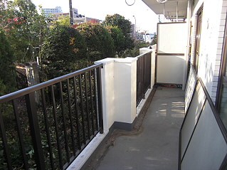 ジュノウ  ベランダ