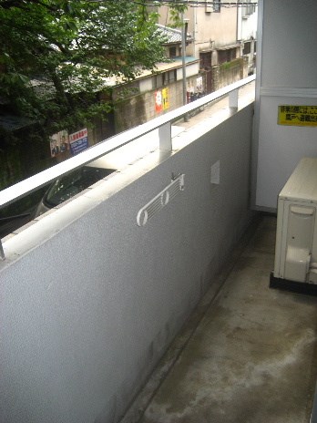 シエロアッズーロ  ベランダ