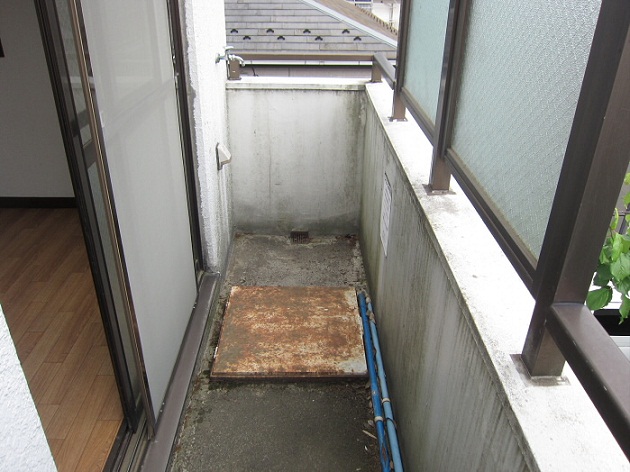 三澤ハイツ ベランダ