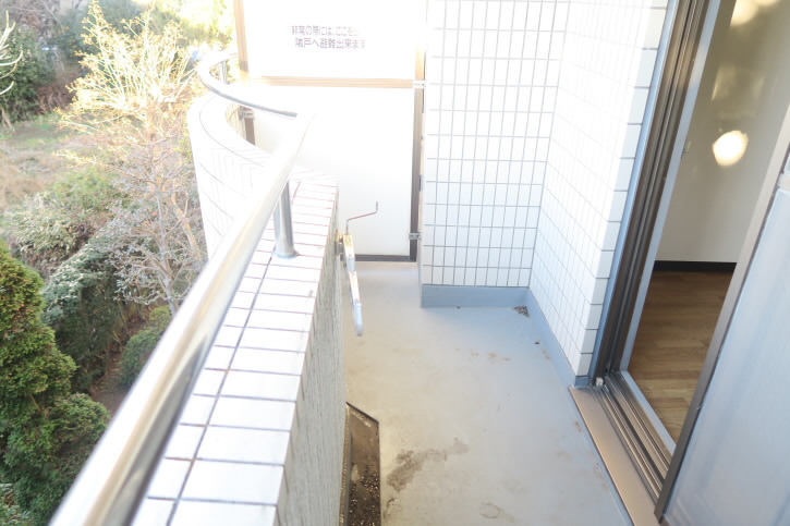 エステージ西調布 ベランダ