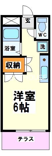 ビレッジ住めば都   間取り
