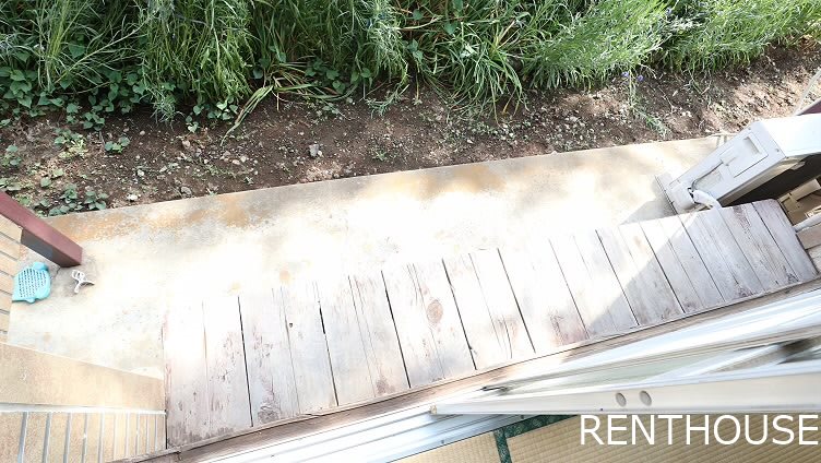 寿木佐荘 ベランダ