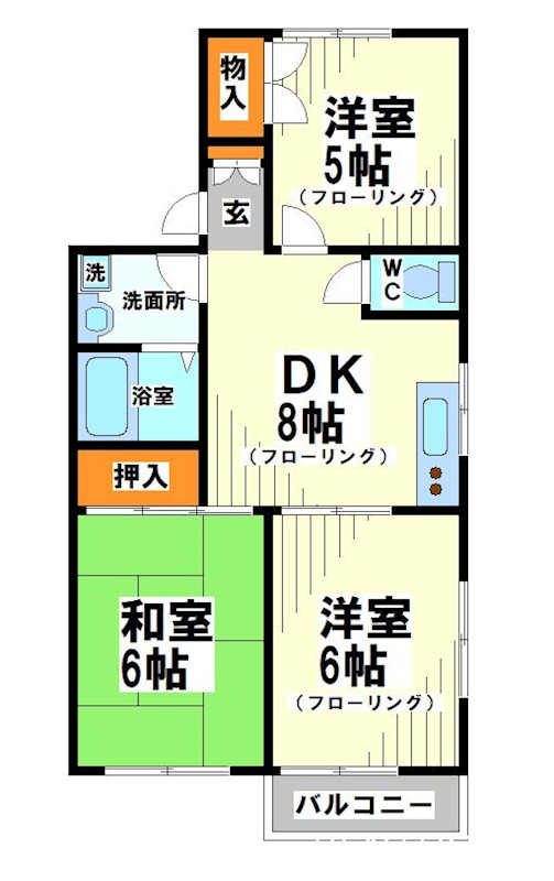 マーロンシライト  間取り