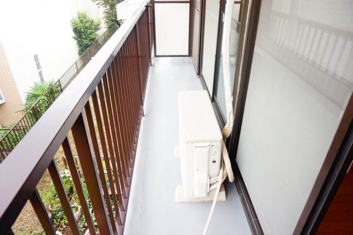 ボーゼンフラット  ベランダ