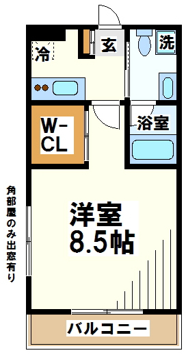 コンフォートヒルズ   間取り図