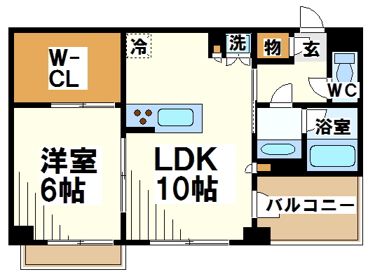 Dクラディア  間取り