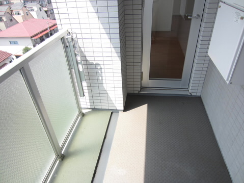 Dクラディア  ベランダ