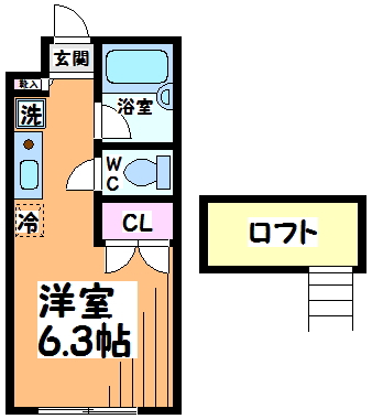 グルクスハイム経堂 間取り