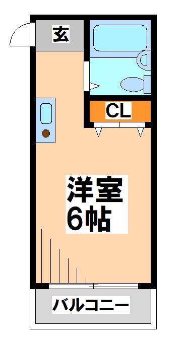 パストラルタマ【東京外国語大学受験生事前予約可能物件】  間取り