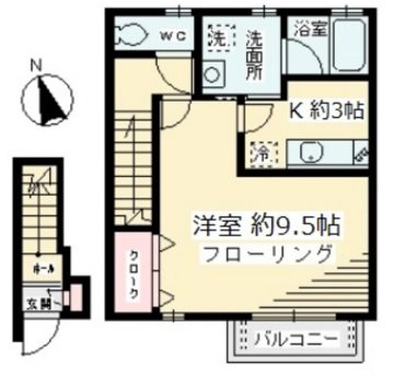 コート大町  間取り