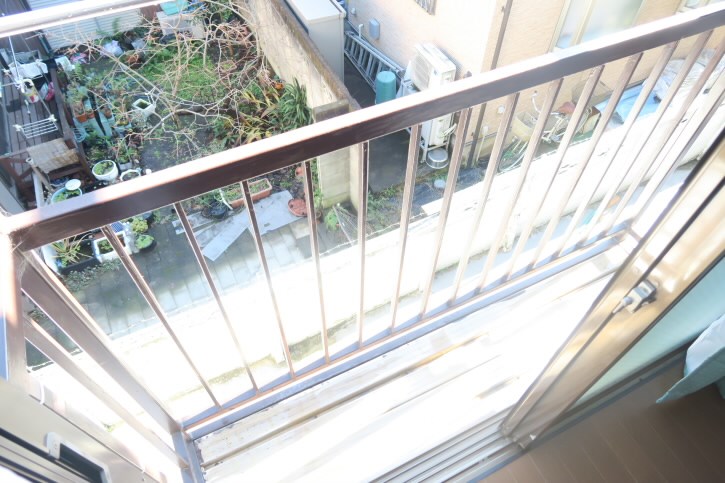 コーポ田中　学生さん専用 ベランダ