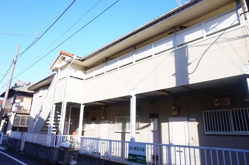 コーポミハル　電気通信大学受験生事前予約可能物件 外観