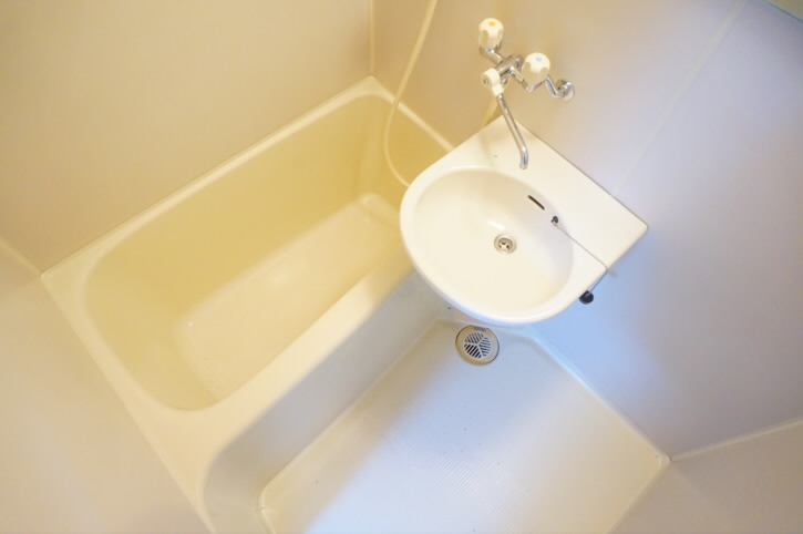 コーポミハル　電気通信大学受験生事前予約可能物件 風呂画像