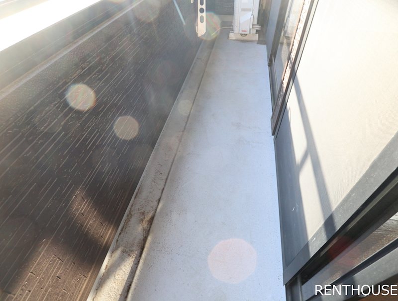 メイプル西野川  ベランダ