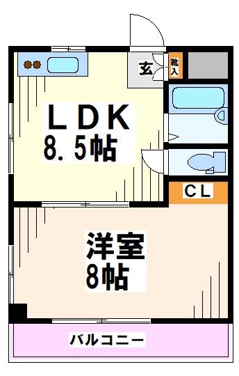 タクジムタカノ  間取り