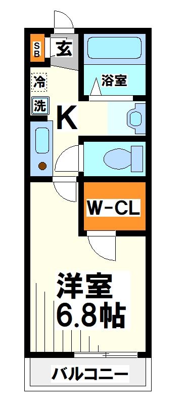 ブルースター  間取り